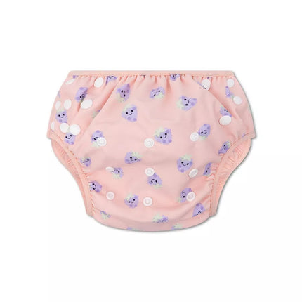 couche de natation blackberry beige et violet 