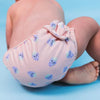 couche de natation blackberry beige et violet