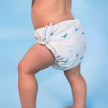 couche de natation dinosaure beige