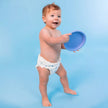 couche de natation dinosaure beige