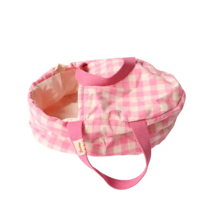 Couffin Vichy pour poupée