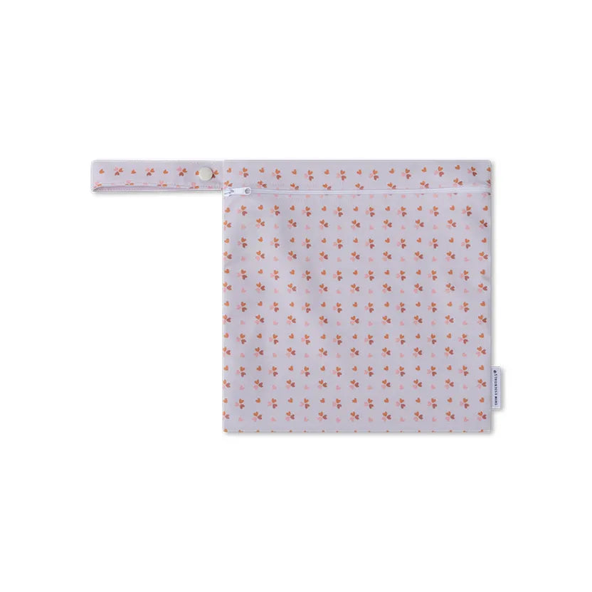 Couche de bain rose coeurs douillets swim essentials