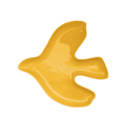 Coupelle oiseau safran