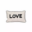 Coussin Love en toile