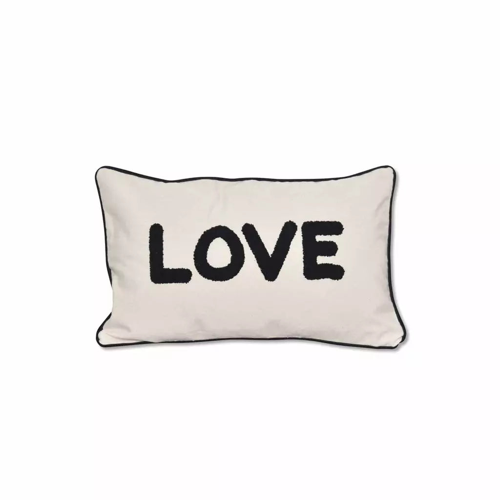 Coussin Love en toile