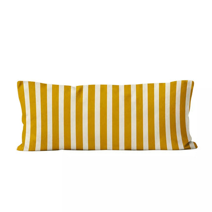 coussin raye or 30x80 cm