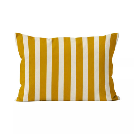coussin raye or 40 x 60 cm