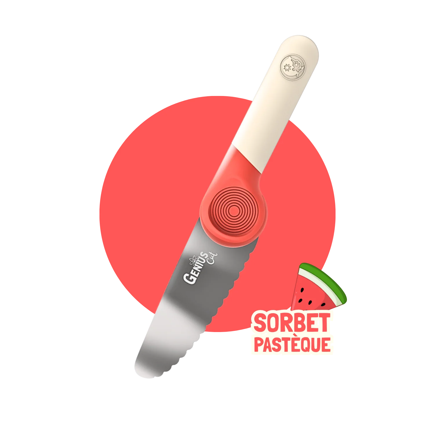 Couteau educatif pastèque les petits architectes