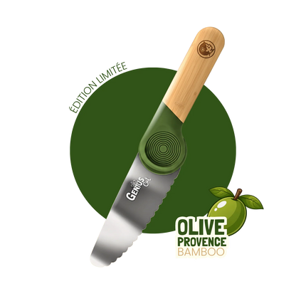 Couteau educatif olive les petits architectes