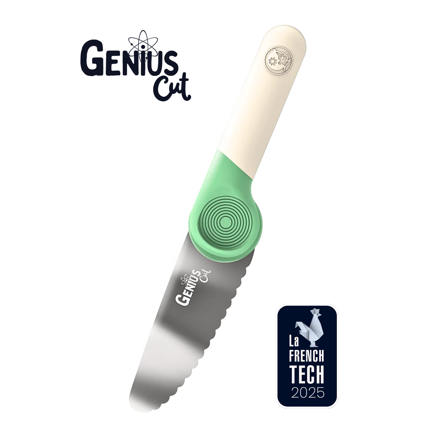 Couteau educatif vert