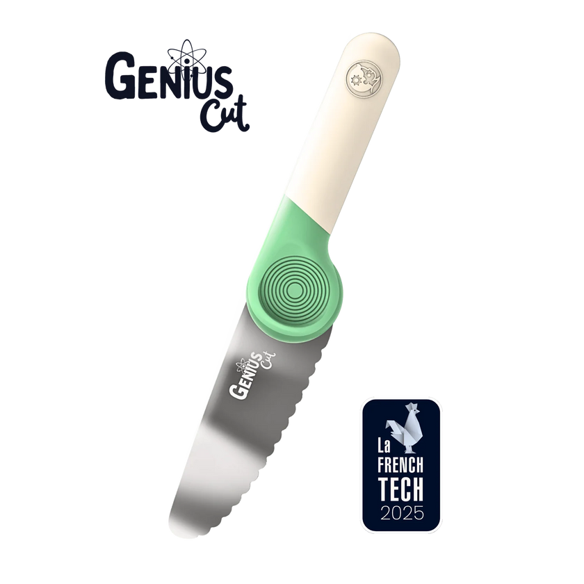 Couteau educatif vert