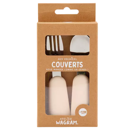 Couverts en silicone crème atelier wagram