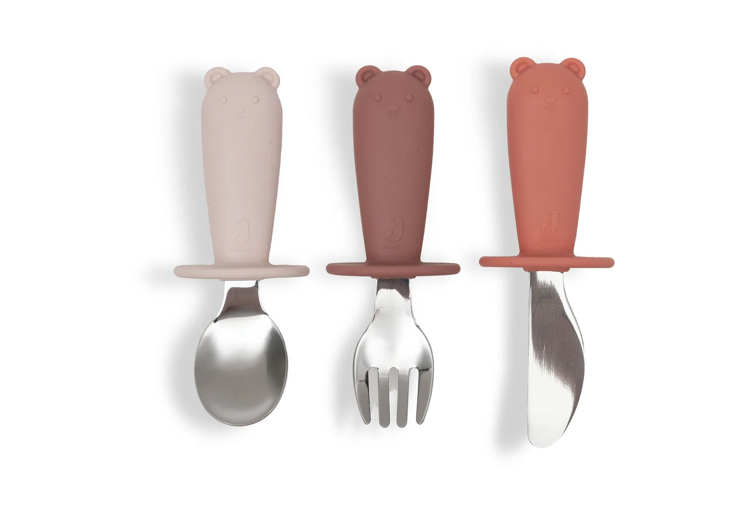 Couverts en silicone Jollein Blush