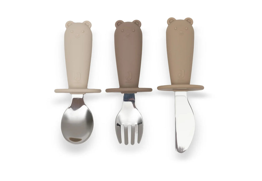Couverts en silicone Jollein Natural