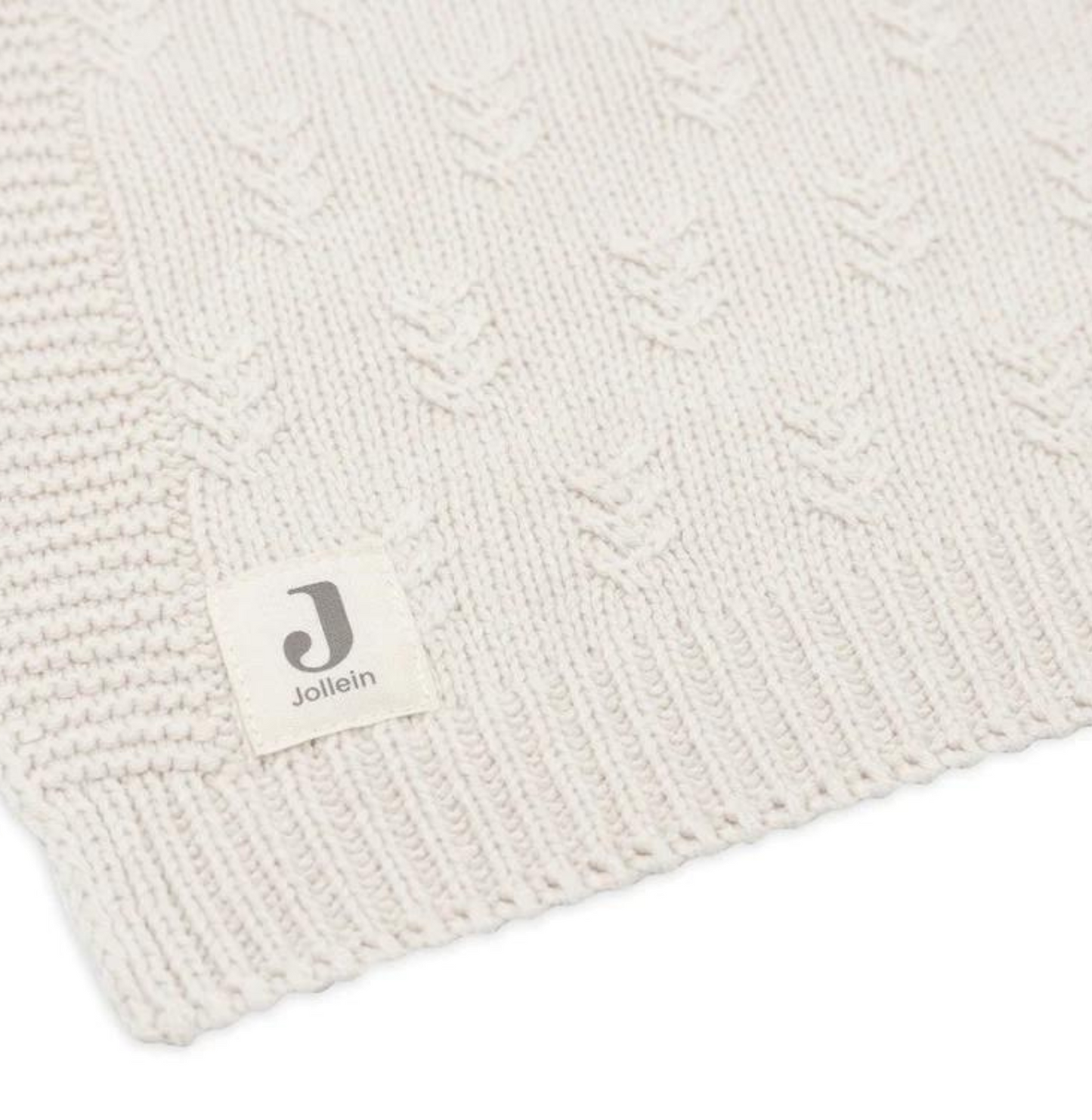 Couverture Berceau | Grain Knit Oatmeal