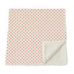 couverture pilou atelier wagram petits coeurs rouge
