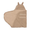 couverture lapin marron