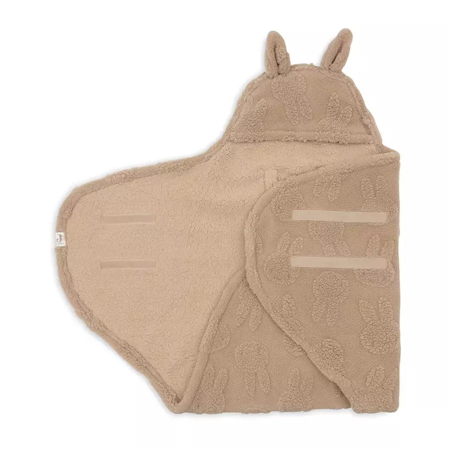 couverture lapin marron