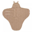 couverture lapin marron