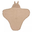 couverture lapin marron