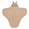 couverture lapin marron