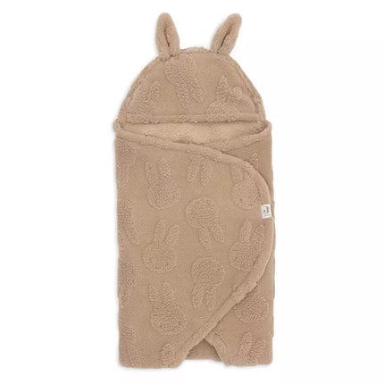 couverture lapin marron