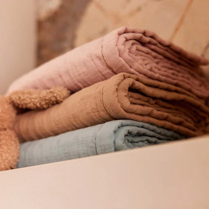 couverture berceau jacquard biscuit