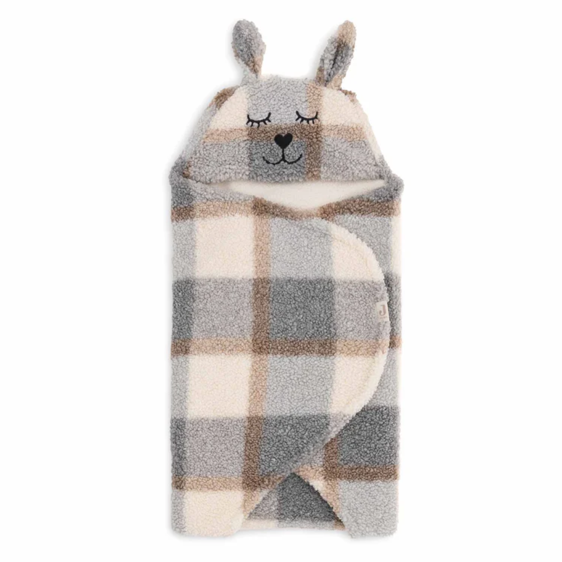 couverture lapin a carreaux 