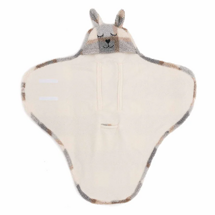 couverture lapin a carreaux 