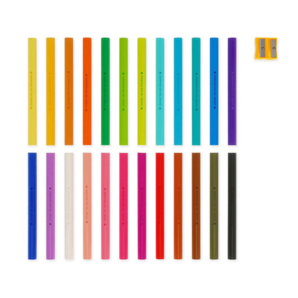 Crayon de couleurs teddy friends legami