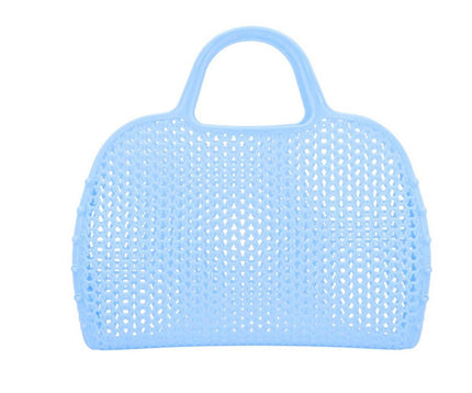 Sac rétro vintage bleu sérénité