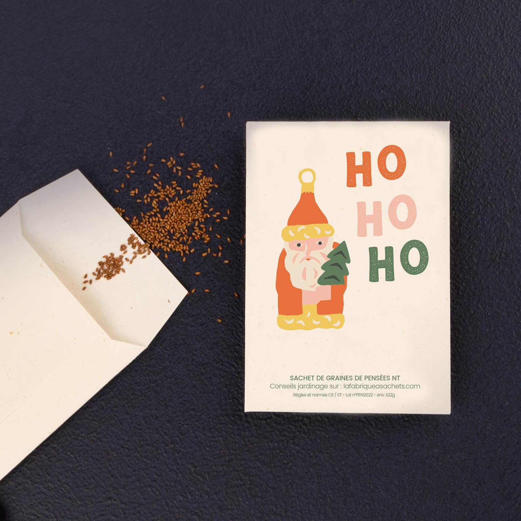 Ho Ho Ho - Sachet de graines de Pensées