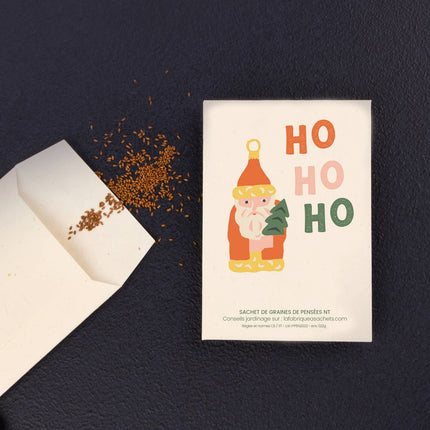 Ho Ho Ho - Sachet de graines de Pensées