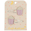 Barrettes popcorn (paire)