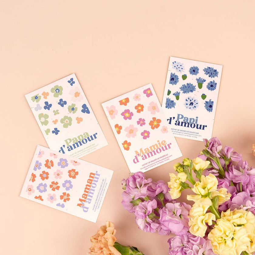 Maman d'amour | Sachet de graines de Coquelicot