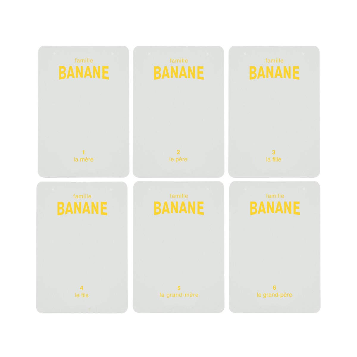 7 familles - jeu de cartes à illustrer