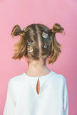Barrettes Alba le springer (paire)