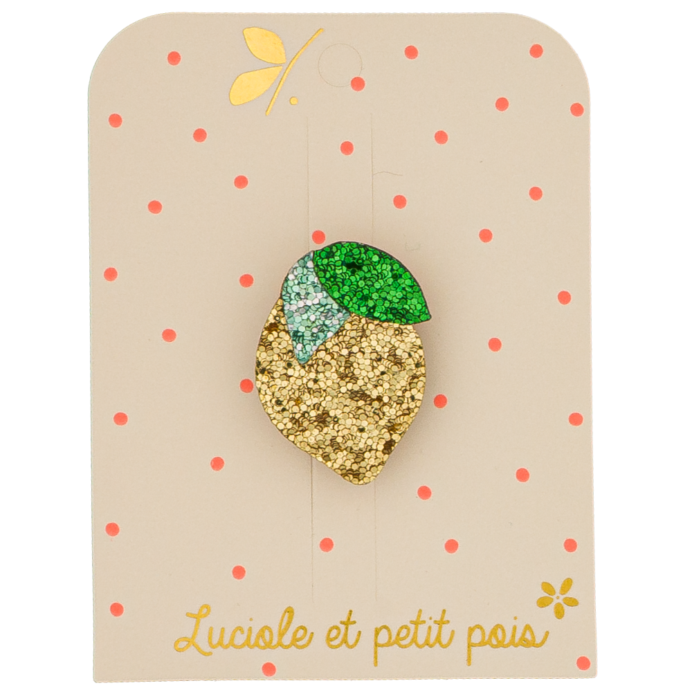 Broche - Citron