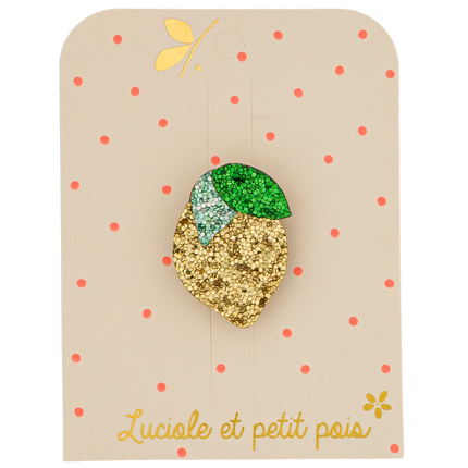 Broche - Citron