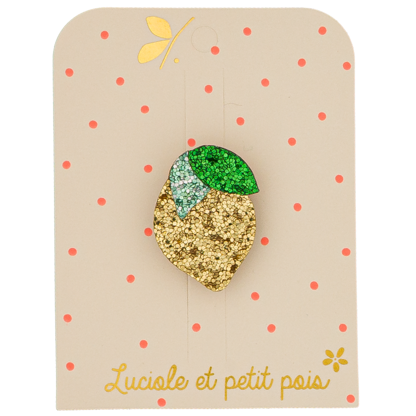 Broche - Citron