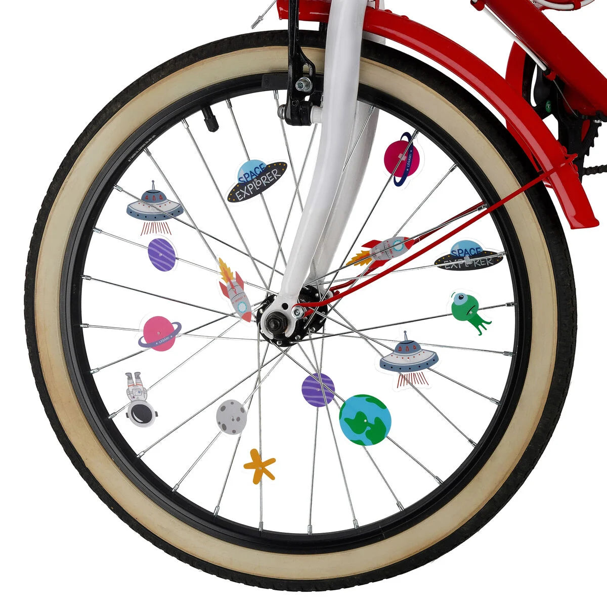 Déco de vélo space legami