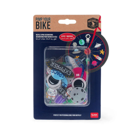 Déco de vélo space legami