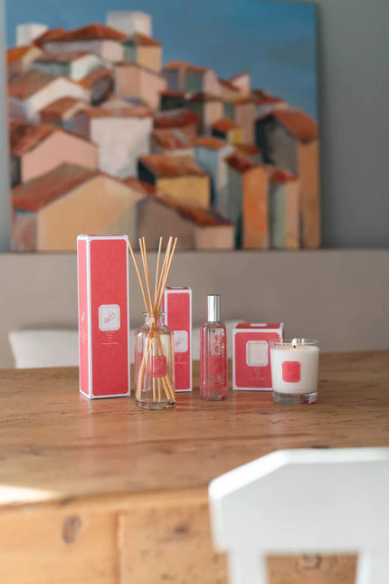 Diffuseur de parfum autour d'un thé au pamplemousse
