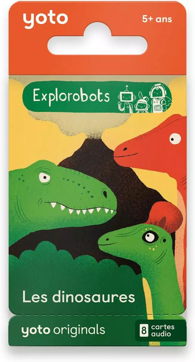 Cartes les dinosaures Yoto
