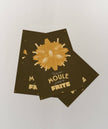 Carte | Tu es ma moule, je suis ta frite| illustration