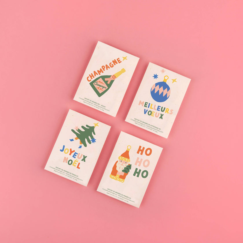 Joyeux Noël - Sachet de graines de Persil