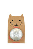 Ballon argent pailleté 15 cm