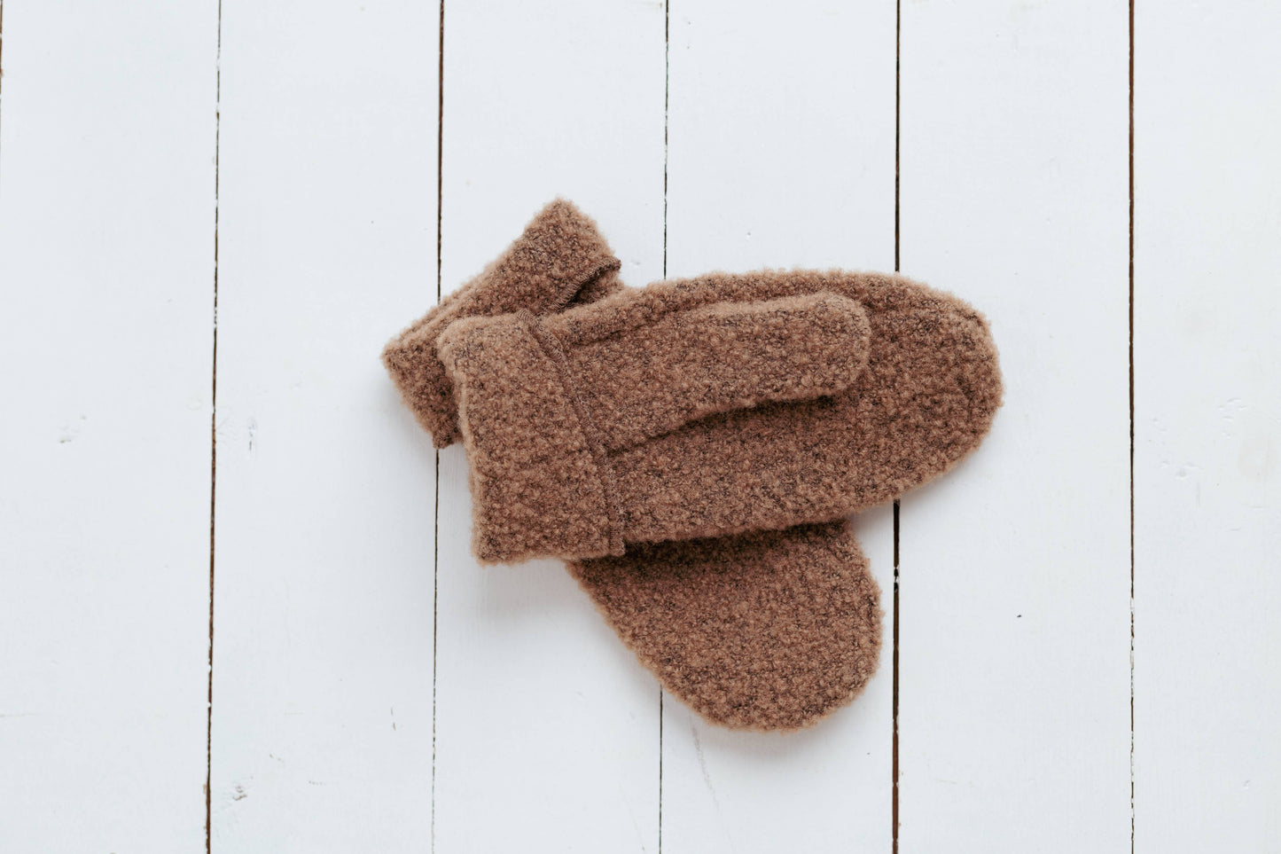 Gants en laine Boucle