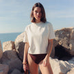 T-Shirt Boxy | écru