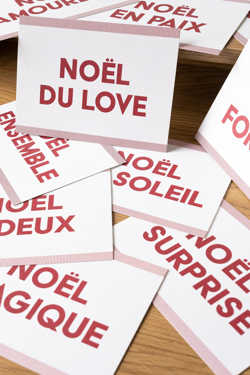 Cartes de Noël poétiques